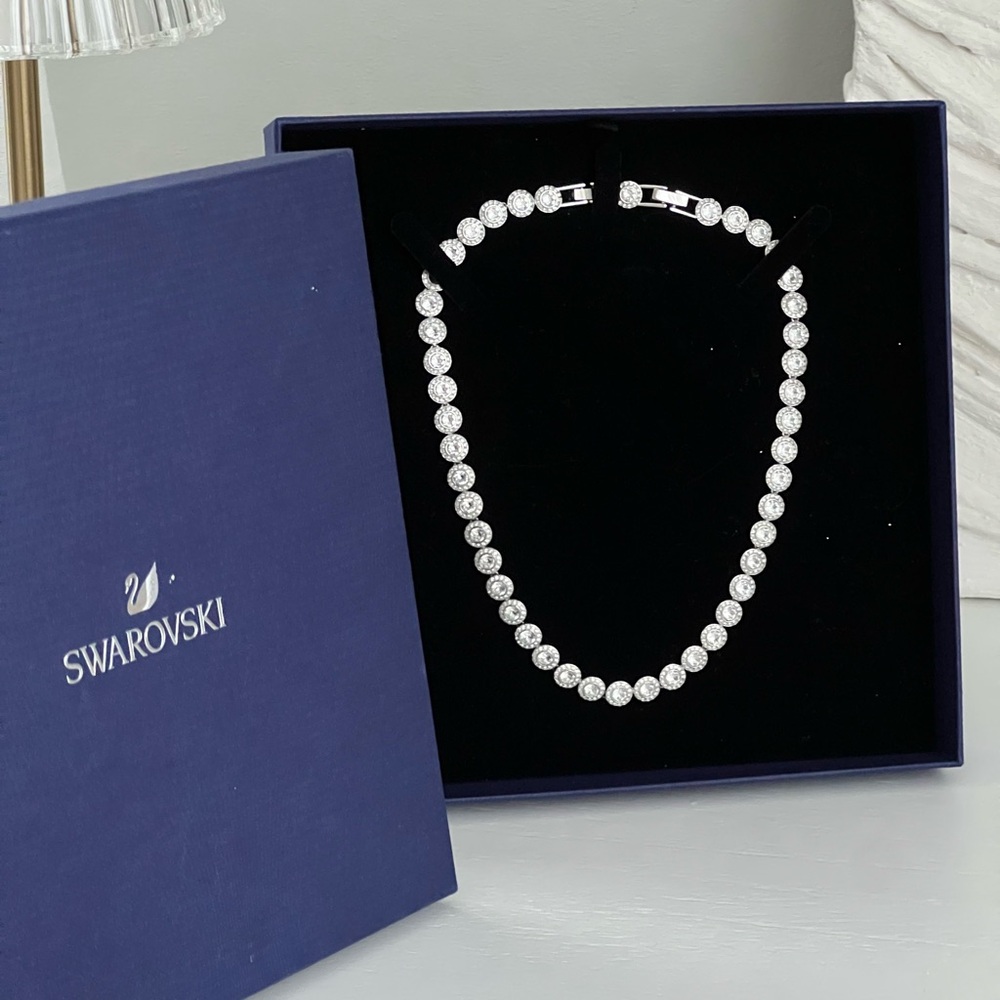 Swarovski Una Angelic Tennis Necklace